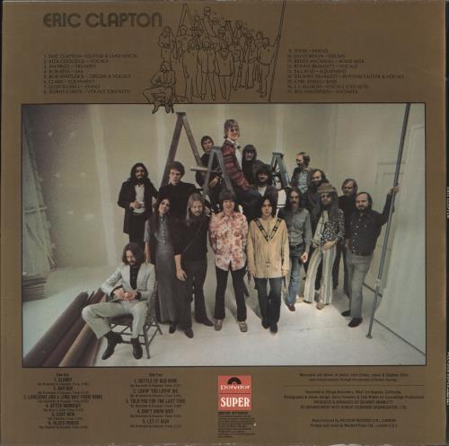 Eric Clapton Eric Clapton - 1st - EX UK vinyl LP album (LP record